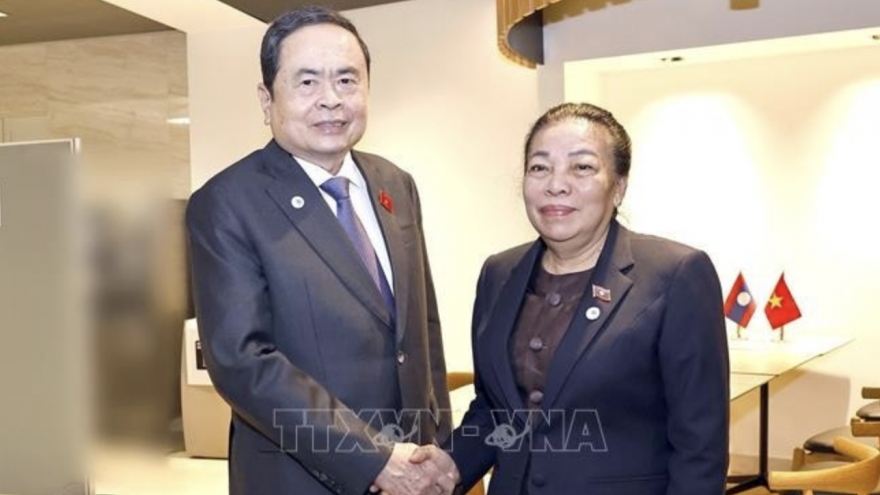Leaders of Vietnamese, Lao legislatures meet on WCSP 6 sidelines in Geneva